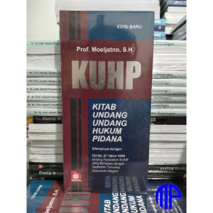 KUHP=Kitab Undang-undang Hukum Pidana Edisi Baru
