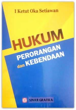 Hukum Perorangan dan Kebendaan