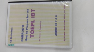 Barron's How to Prepare for the TOEFL iBT [Audio Recording] 12th Ed , Audio CD 7