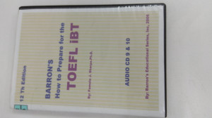 Barron's How to Prepare for the TOEFL iBT [Audio Recording] 12th Ed , Audio CD 9