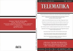 TELEMATIKA: Jurnal Informatika dan Teknologi Informasi