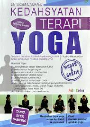 Kedahsyatan Terapi Yoga