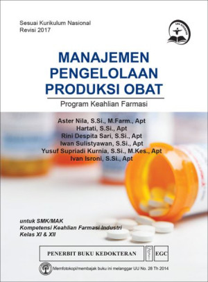 Manajemen Pengelolaan Produksi Obat