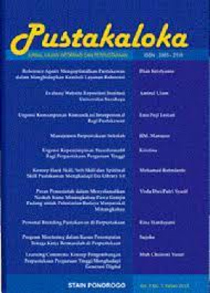 Pustakaloka: Jurnal Kajian Informasi dan Perpustakaan