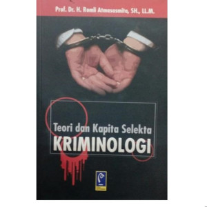 Image of Teori dan Kapita Selekta Kriminologi