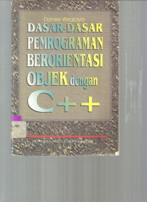 Dasar-dasar Pemrogaman Beriorentasi Objek dengan C++