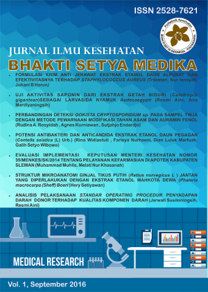 Jurnal Ilmu Kesehatan Bhakti Setya Medika
